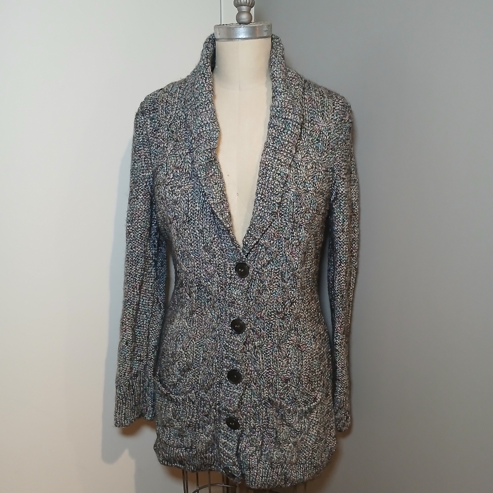 MEXX Button down Grandpa Sweater Size M/L